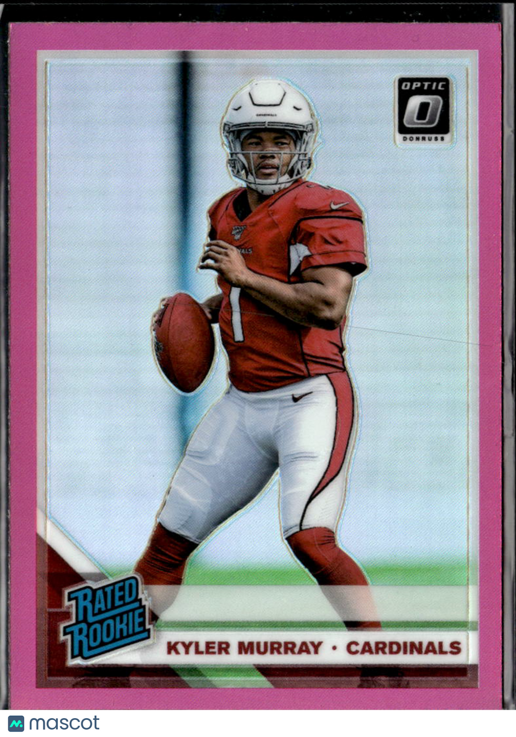 Kyler Murray 2019 Optic Rated Rookie Pink Prizm RC Arizona Cardinals