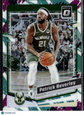 Patrick Beverley 2023-24 Optic Jazz Prizm SSP SHORTPRINT Milwaukee Bucks