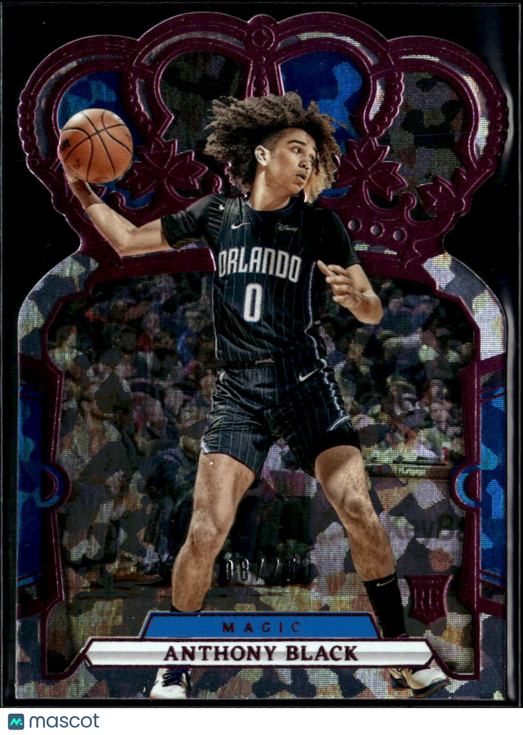 Anthony Black 2023-24 Crown Royale Pink Rookie RC 8/75 Orlando Magic