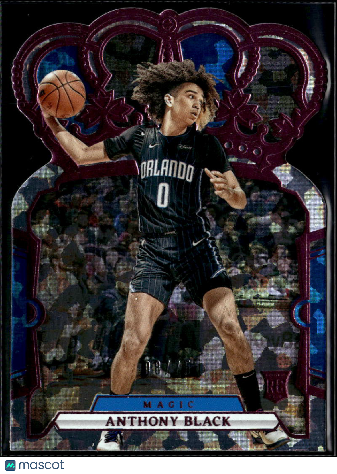 Anthony Black 2023-24 Crown Royale Pink Rookie RC 8/75 Orlando Magic