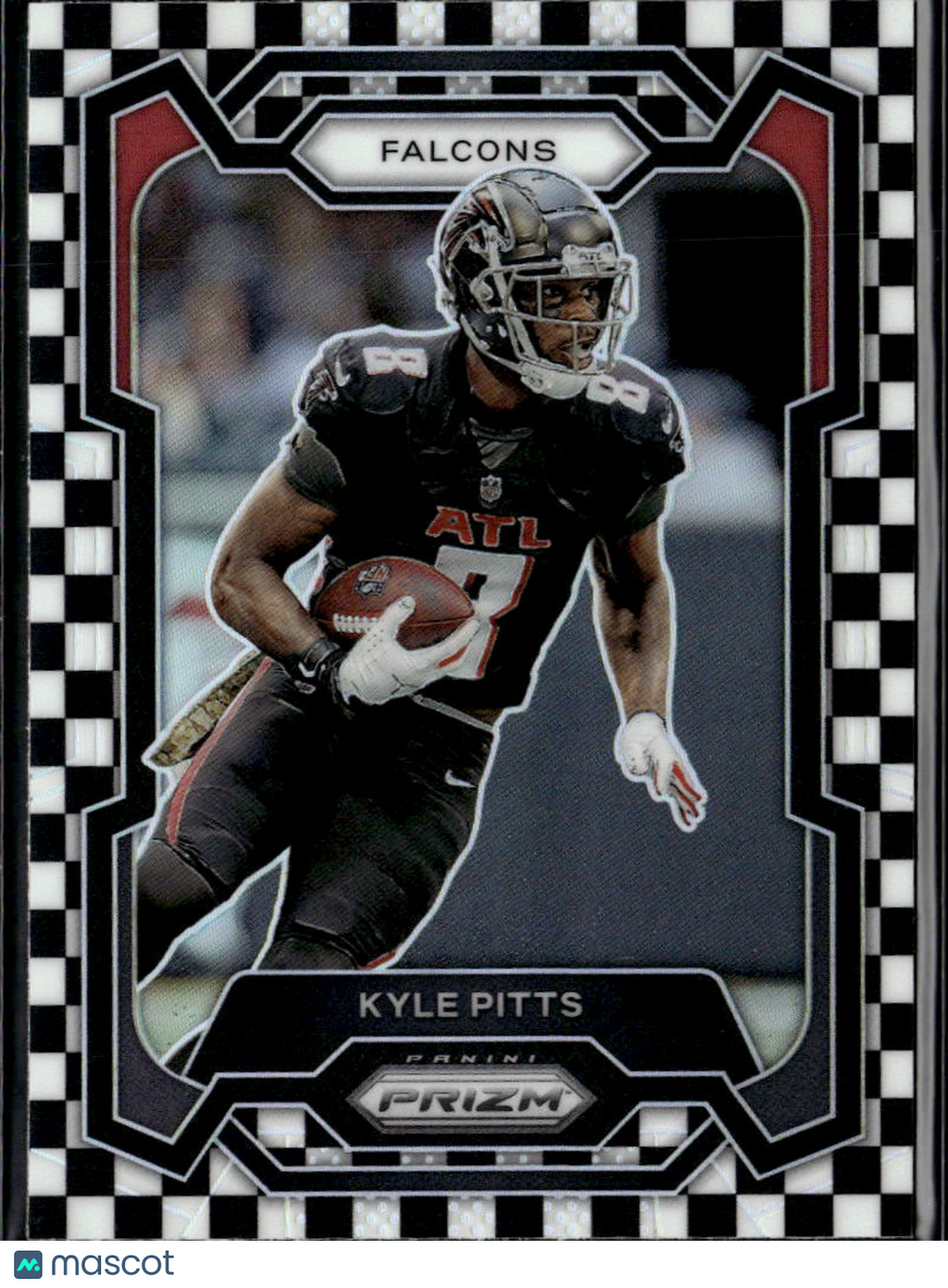 Kyle Pitts 2023 Prizm Black White Checkerboard SSP Atlanta Falcons
