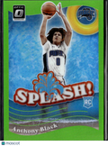 Anthony Black 2023-24 Optic Splash! RC Lime Green Prizm 21/149 Orlando Magic