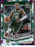 Khris Middleton 2023-24 Optic Jazz Prizm SSP SHORTPRINT Milwaukee Bucks