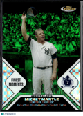 Mickey Mantle 2006 Topps Finest Moments Green X-Fractor 8/50 New York Yankees