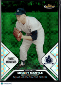 Mickey Mantle 2006 Topps Finest Moments Green X-Fractor 20/50 New York Yankees