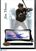 Jim Thome 2007 Bowman's Best Auto Autograph Chicago White Sox