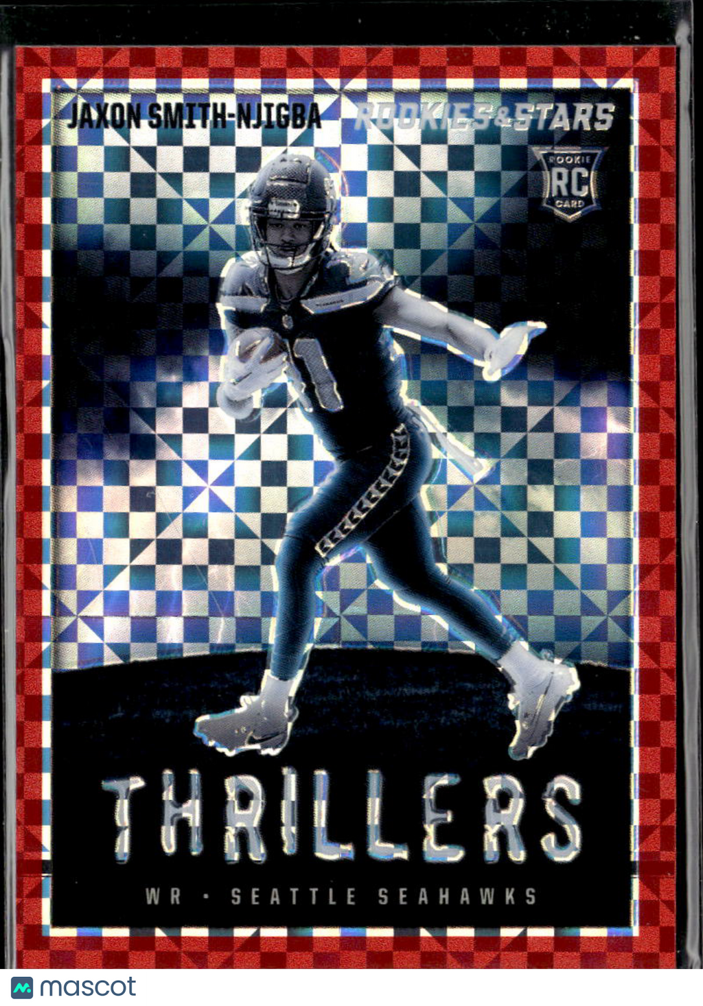 Jaxon Smith-Njigba 2023 Rookies & Stars Thrillers RC Red Rookie Seattle Seahawks
