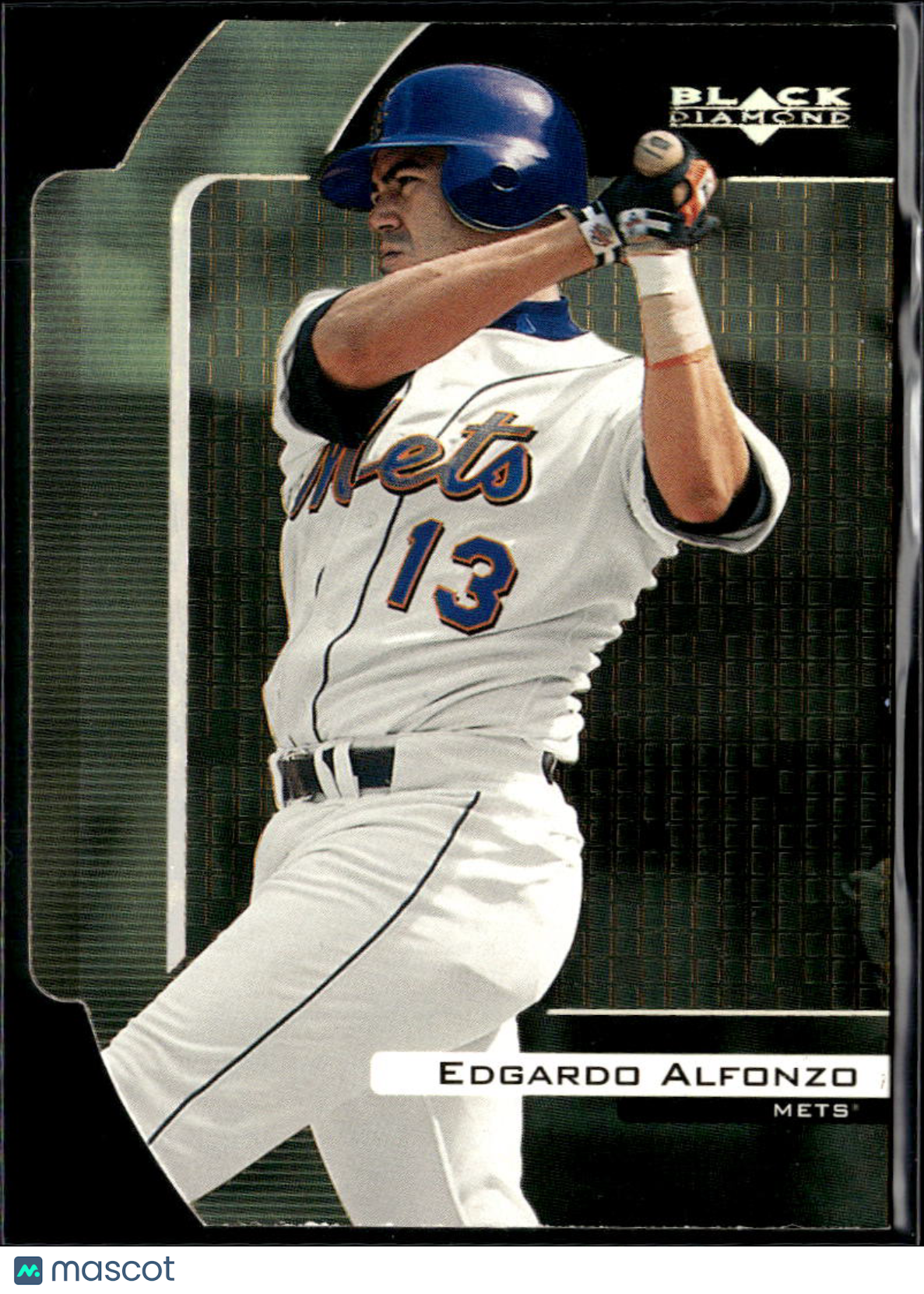 Edgardo Alfonzo 1999 Upper Deck Black Diamond /100 New York Mets