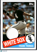 Frank Thomas 2020 Topps '85 Game Worn Jersey Patch Chicago White Sox