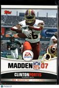Clinton Portis 2006 Topps Madden NFL 07 EA Sports Insiders Washington Redskins
