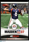 Jay Cutler 2006 Topps Madden NFL 07 EA Sports Insiders Denver Broncos