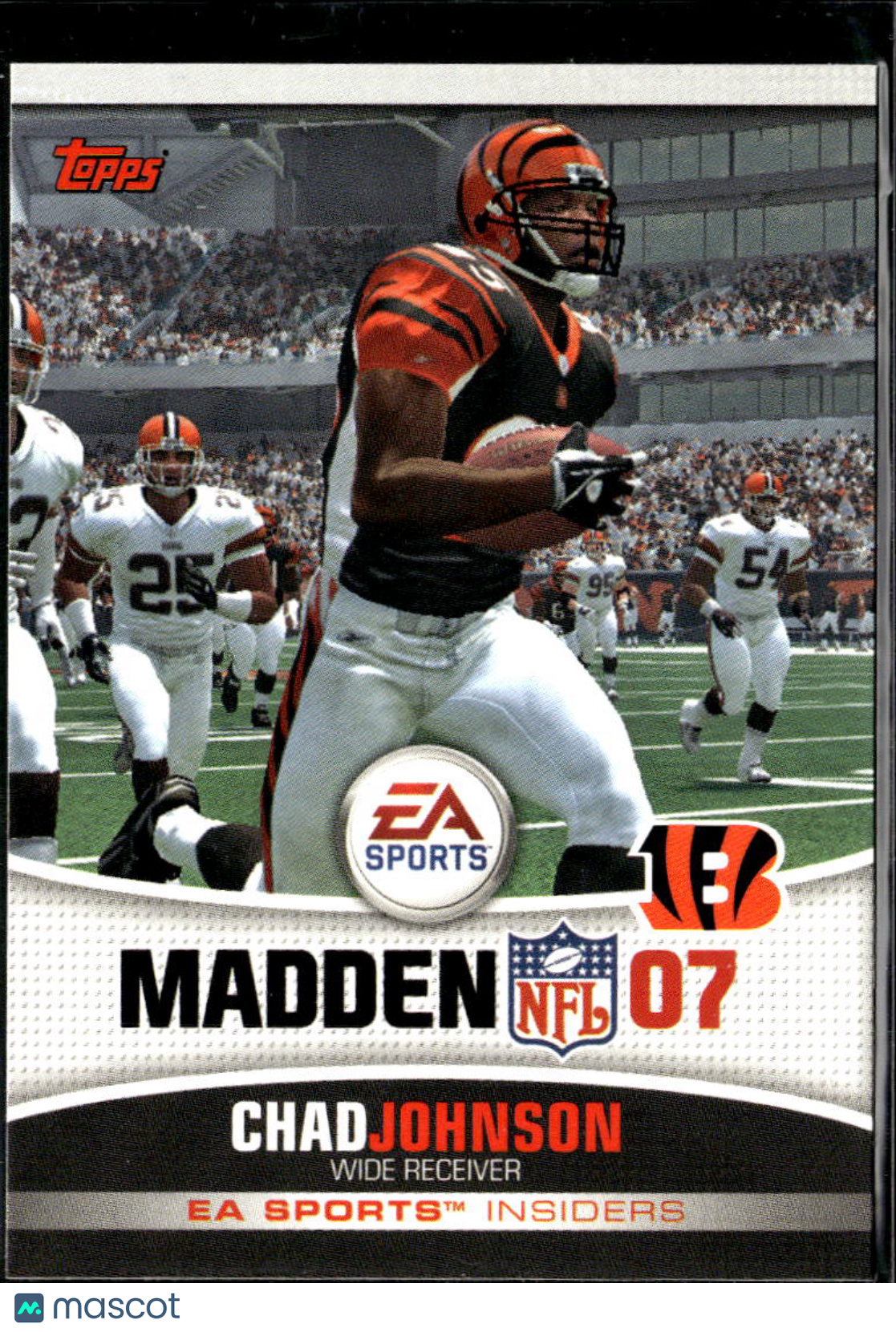 Chad Johnson 2008 Topps Madden NFL 07 Insiders Cincinnati Bengals
