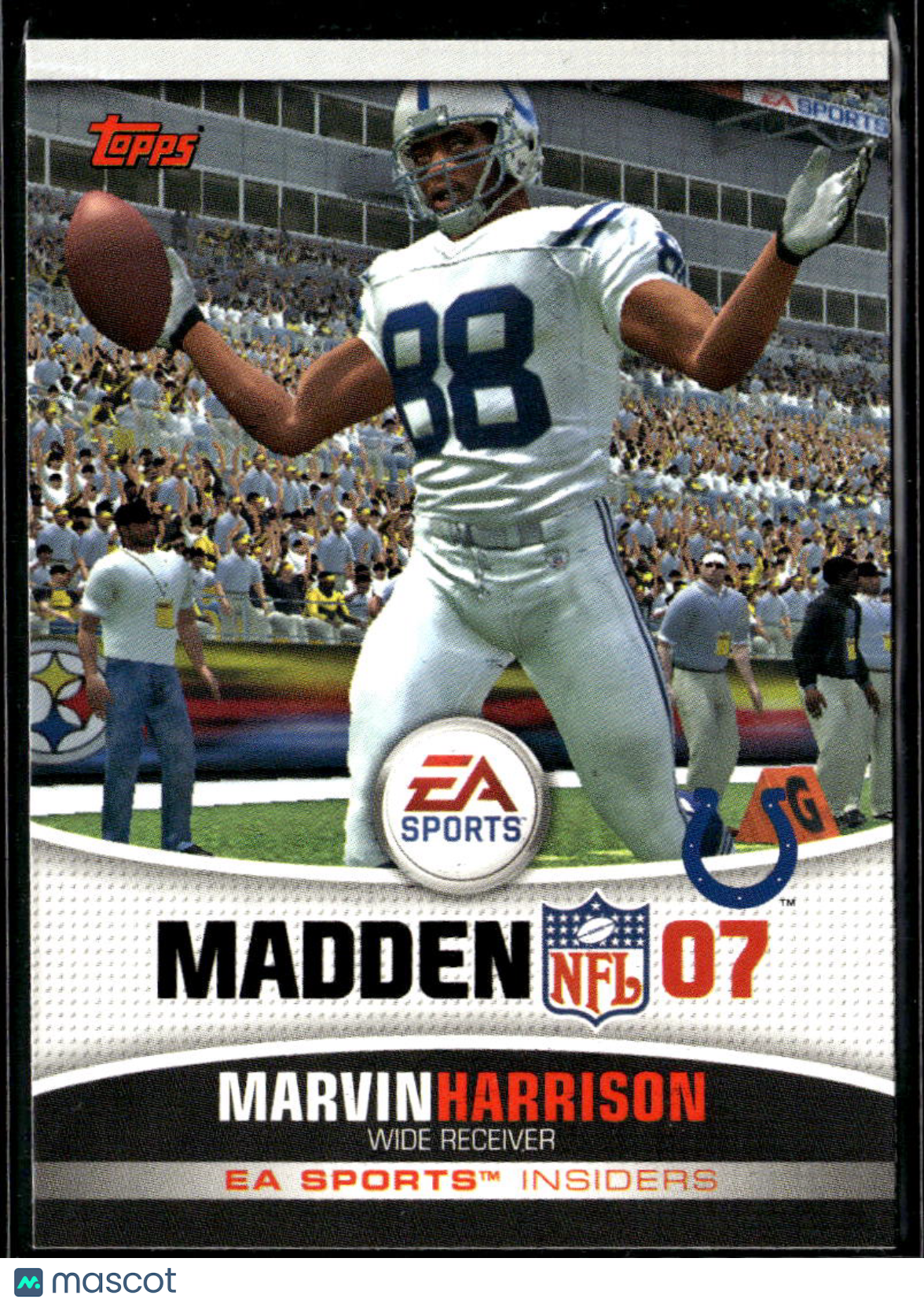 Marvin Harrison 2006 Topps EA Sports Madden NFL 07 Insiders Indianapolis Colts
