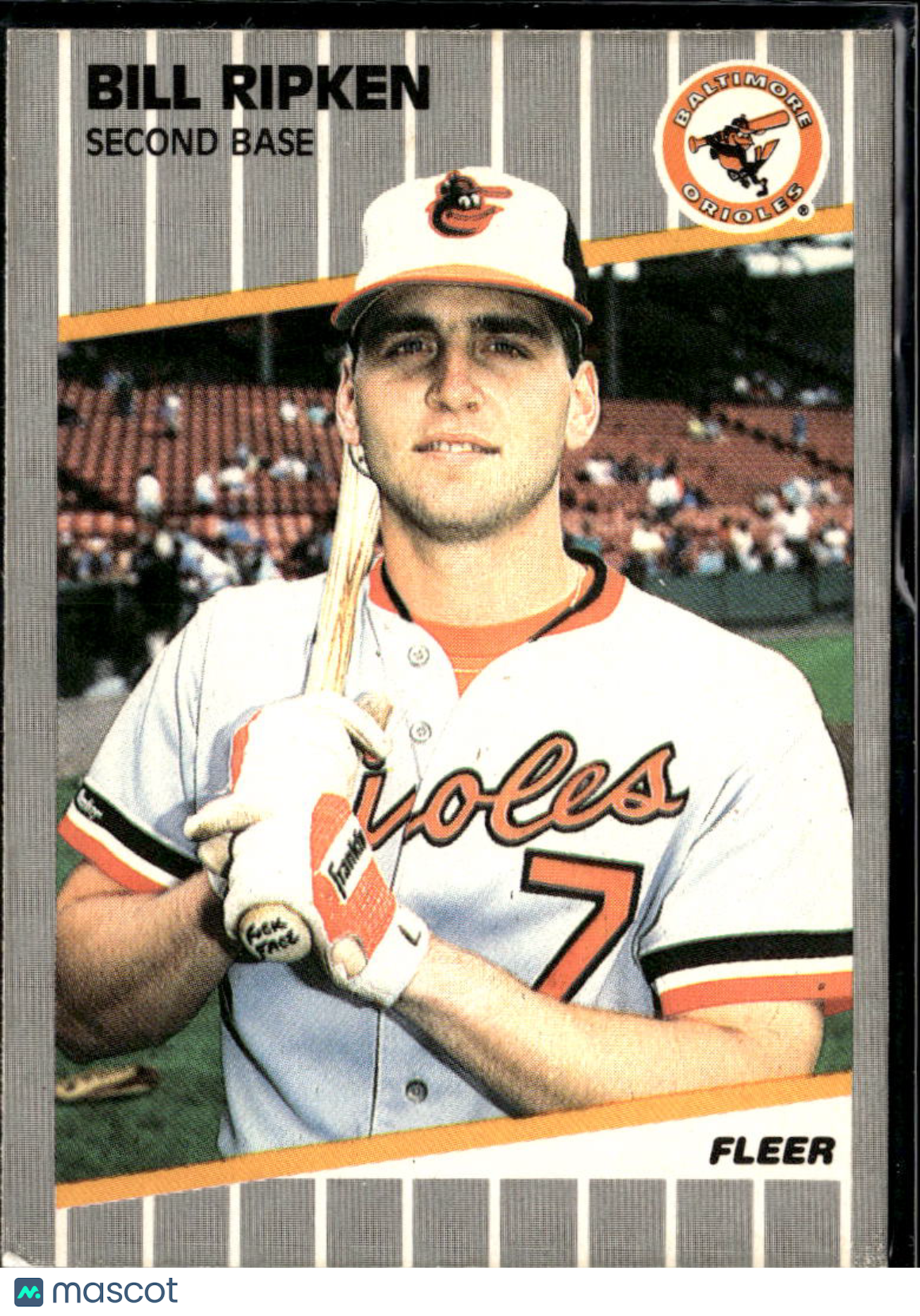 Bill Ripken 1989 Fleer FF Error #616 Baltimore Orioles