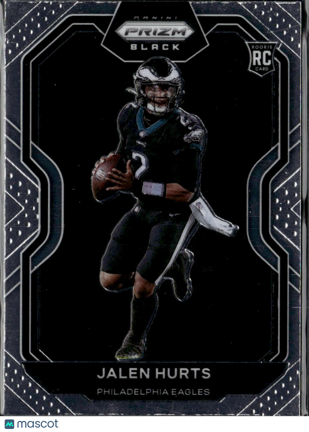 Jalen Hurts 2020 Prizm Black Rookie RC Philadelphia Eagles