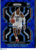 Aaron Wiggins 2021-22 Prizm Blue Scope Prizm RC Rookie 6/39 OKC Thunder