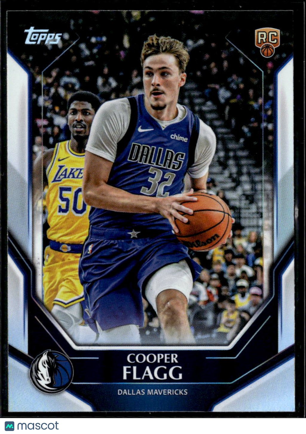 Cooper Flagg 2026 Topps Collector's Kit Rookie RC #NBA6 Dallas Mavericks