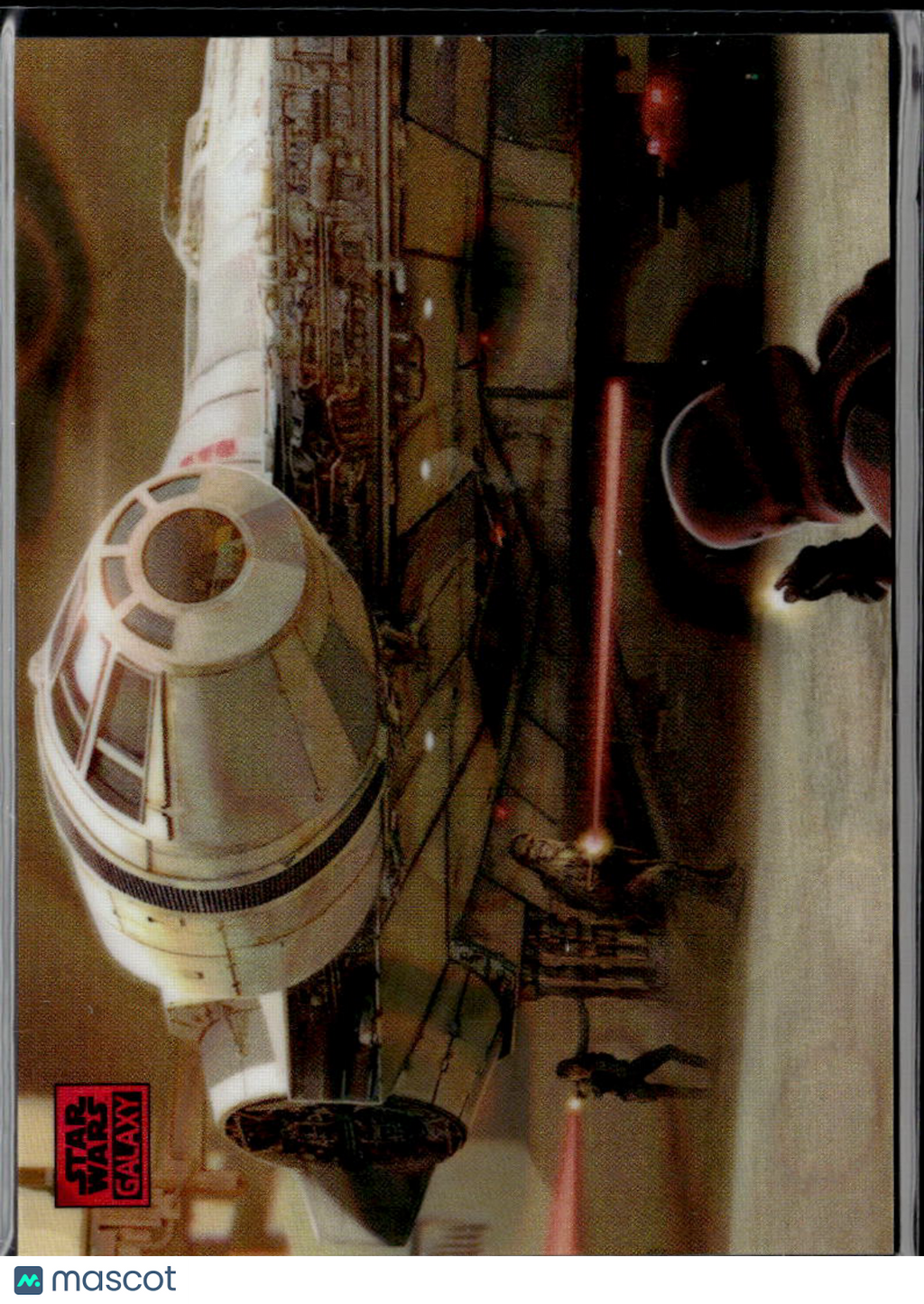 Docking Bay 2025 Topps Star Wars Galaxy Magenta Lava Refractor 1/250 #73
