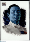 The Grand Admiral 2025 Topps Star Wars Galaxy Wave Refractor 26/99