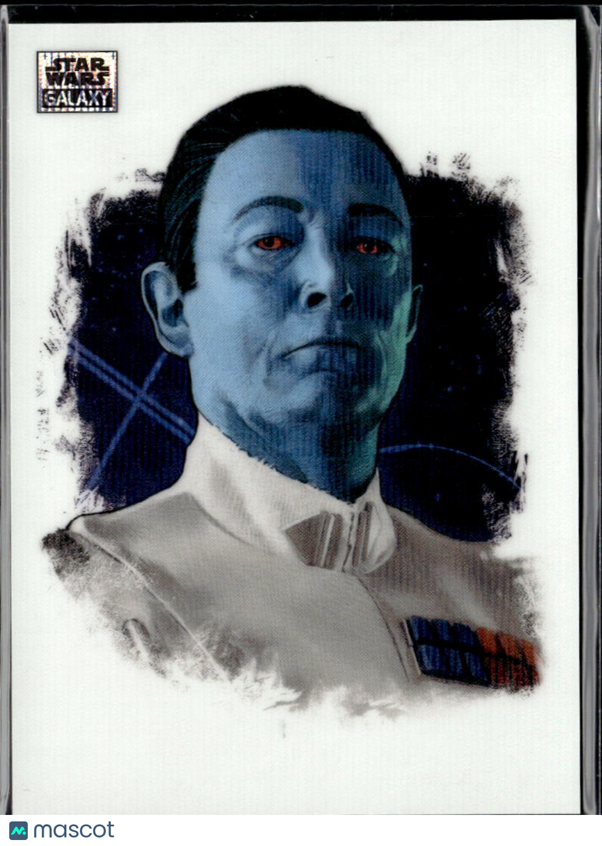 The Grand Admiral 2025 Topps Star Wars Galaxy Wave Refractor 26/99