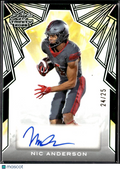 Nic Anderson 2025 Leaf Trinity Auto Autograph RC 24/25 Oklahoma Sooners