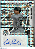 Cal Raleigh 2022 Mosaic Auto Autograph Rookie RC Seattle Mariners