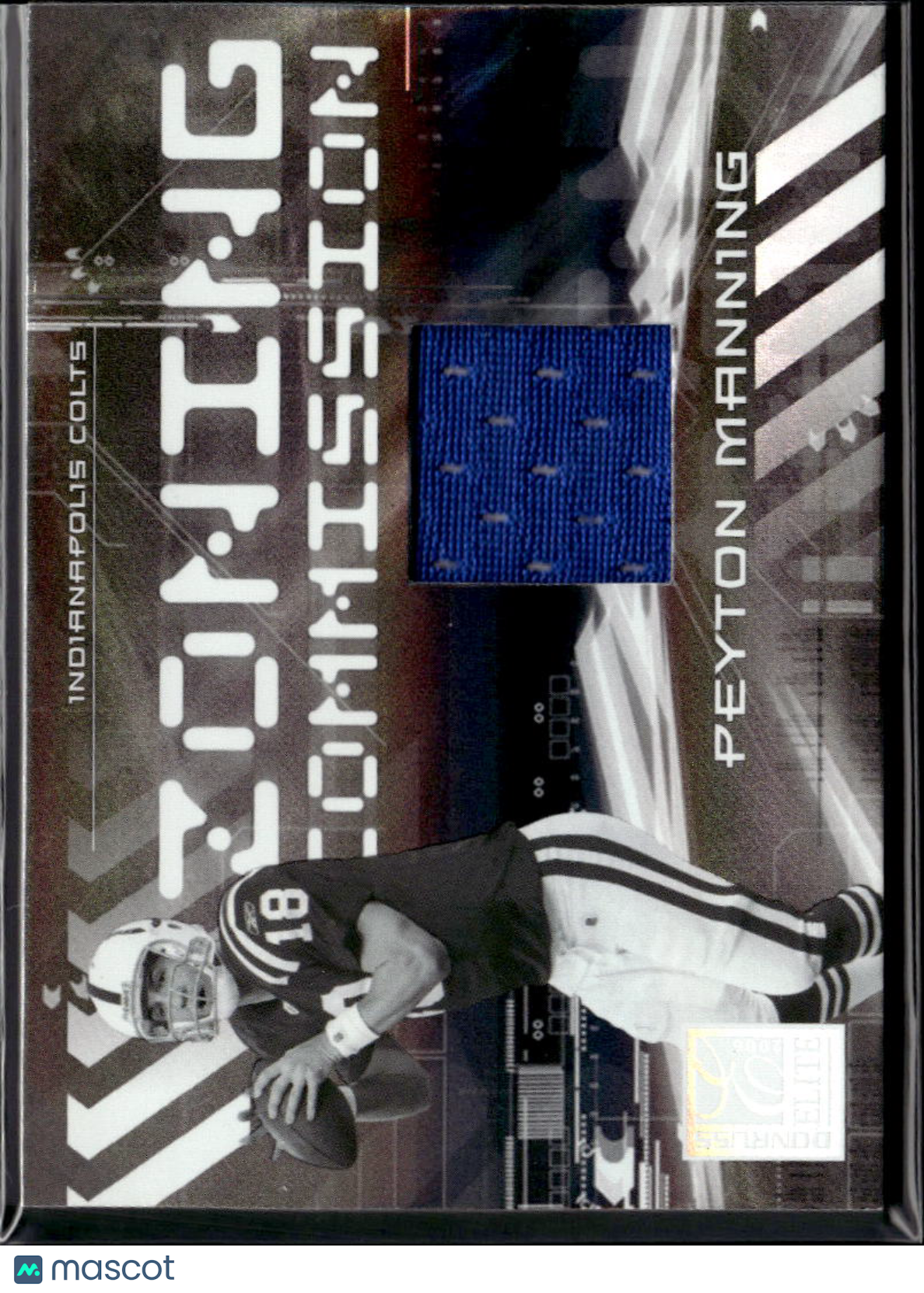 Peyton Manning 2006 Donruss Elite Game Worn Jersey Patch /399 Indianapolis Colts