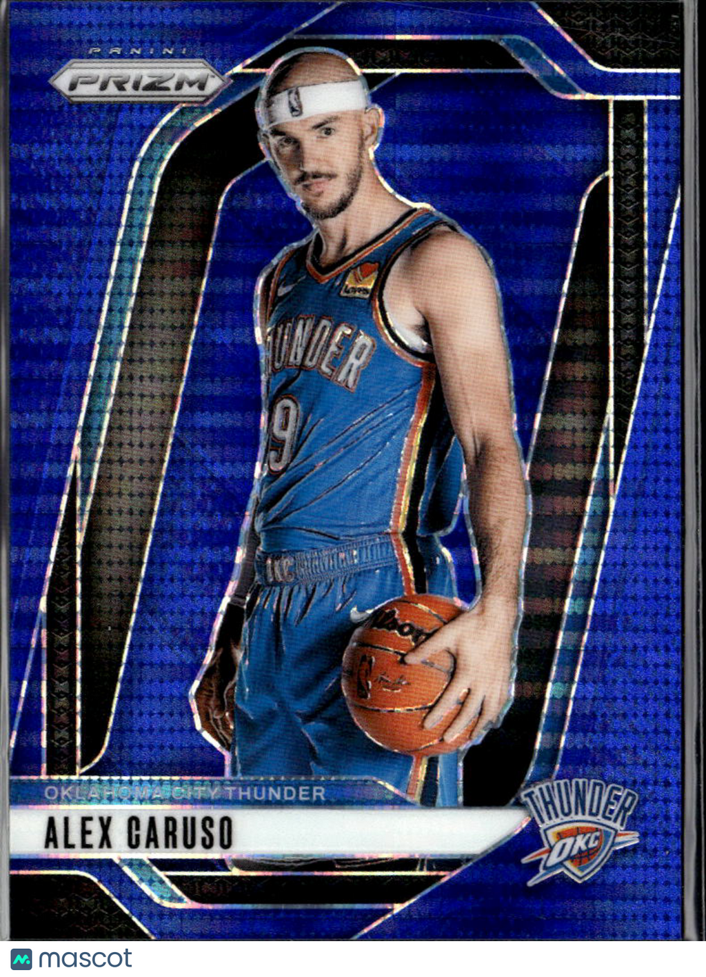 Alex Caruso 2024 Panini Prizm Blue /99 Oklahoma City Thunder