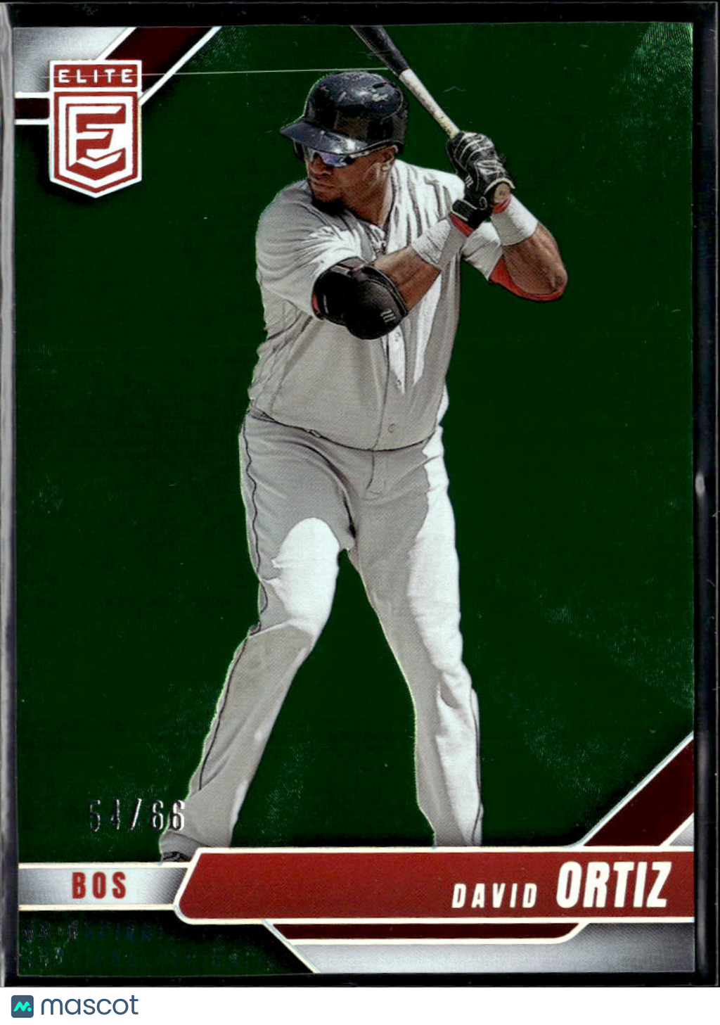David Ortiz 2026  Elite Green Aspirations 54/86 Boston Red Sox