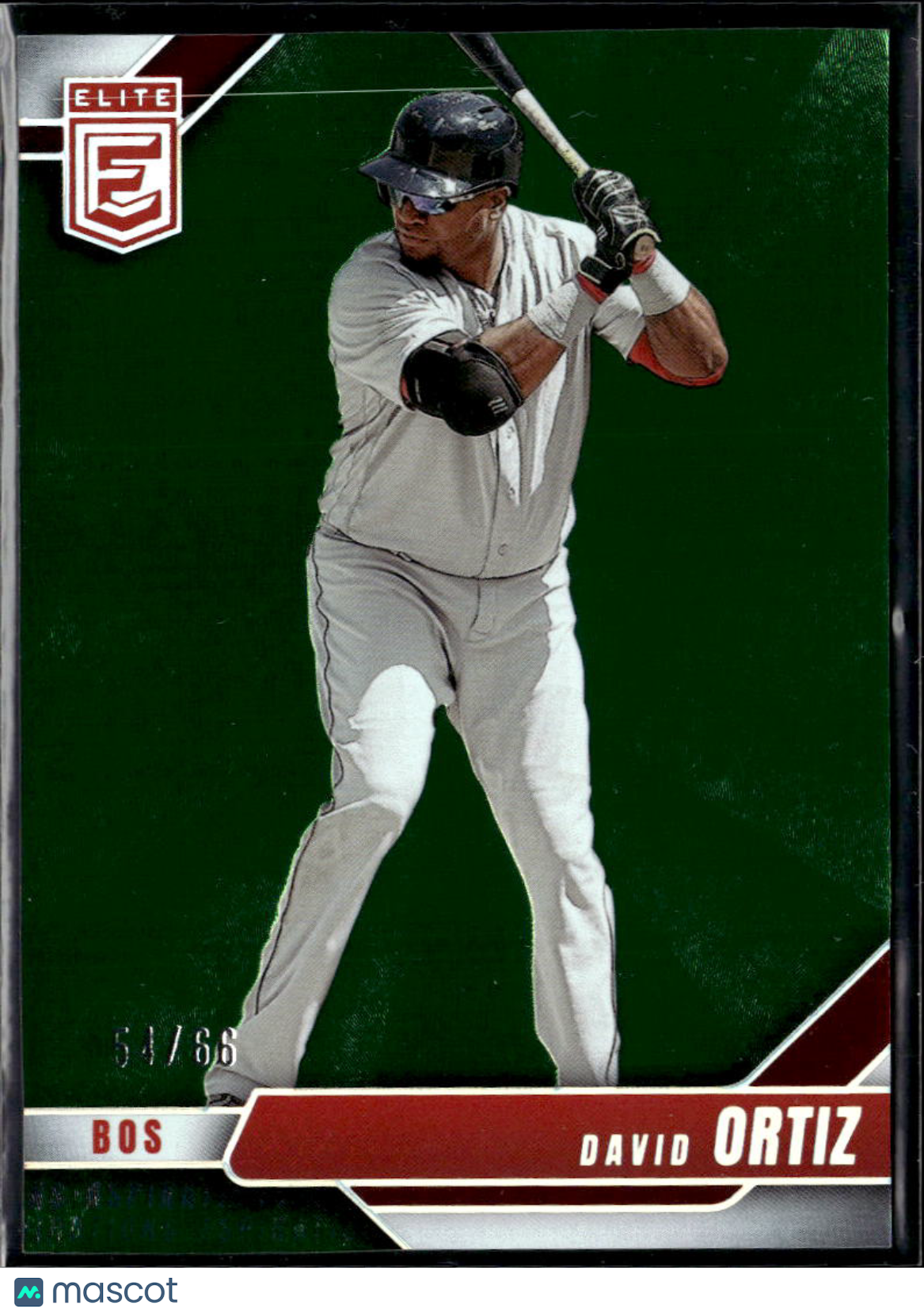 David Ortiz 2026  Elite Green Aspirations 54/86 Boston Red Sox