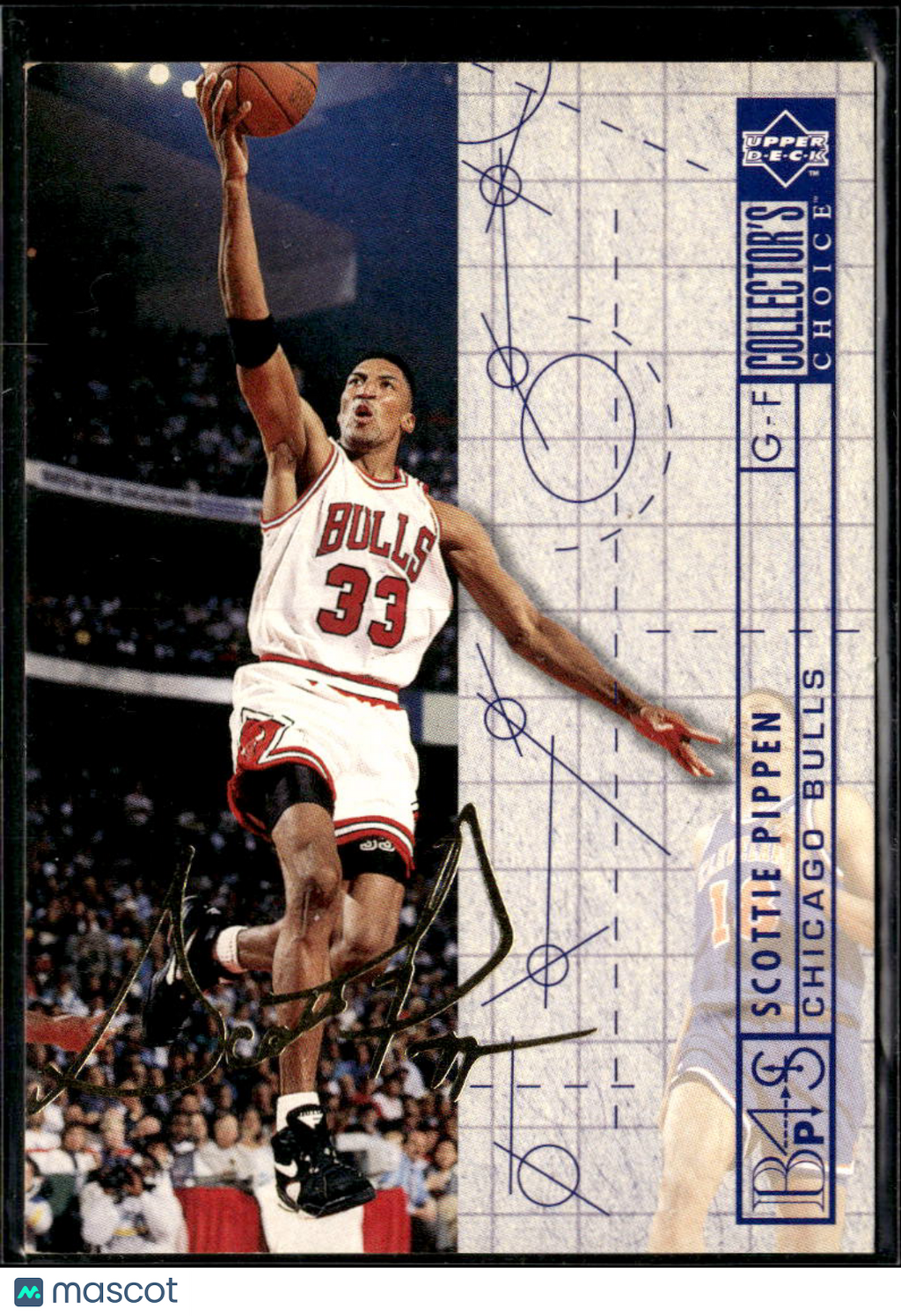 Scottie Pippen 1994 Upper Deck Collector's Choice GOLD Script Chicago Bulls