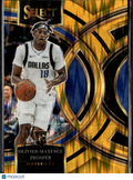 Olivier-Maxence Prosper 2024 Panini Select Prizm RC Gold /10 Dallas Mavericks