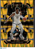 Jaren Jackson Jr. 2023-24 Select GOLD Prizm 4/10 Memphis Grizzlies