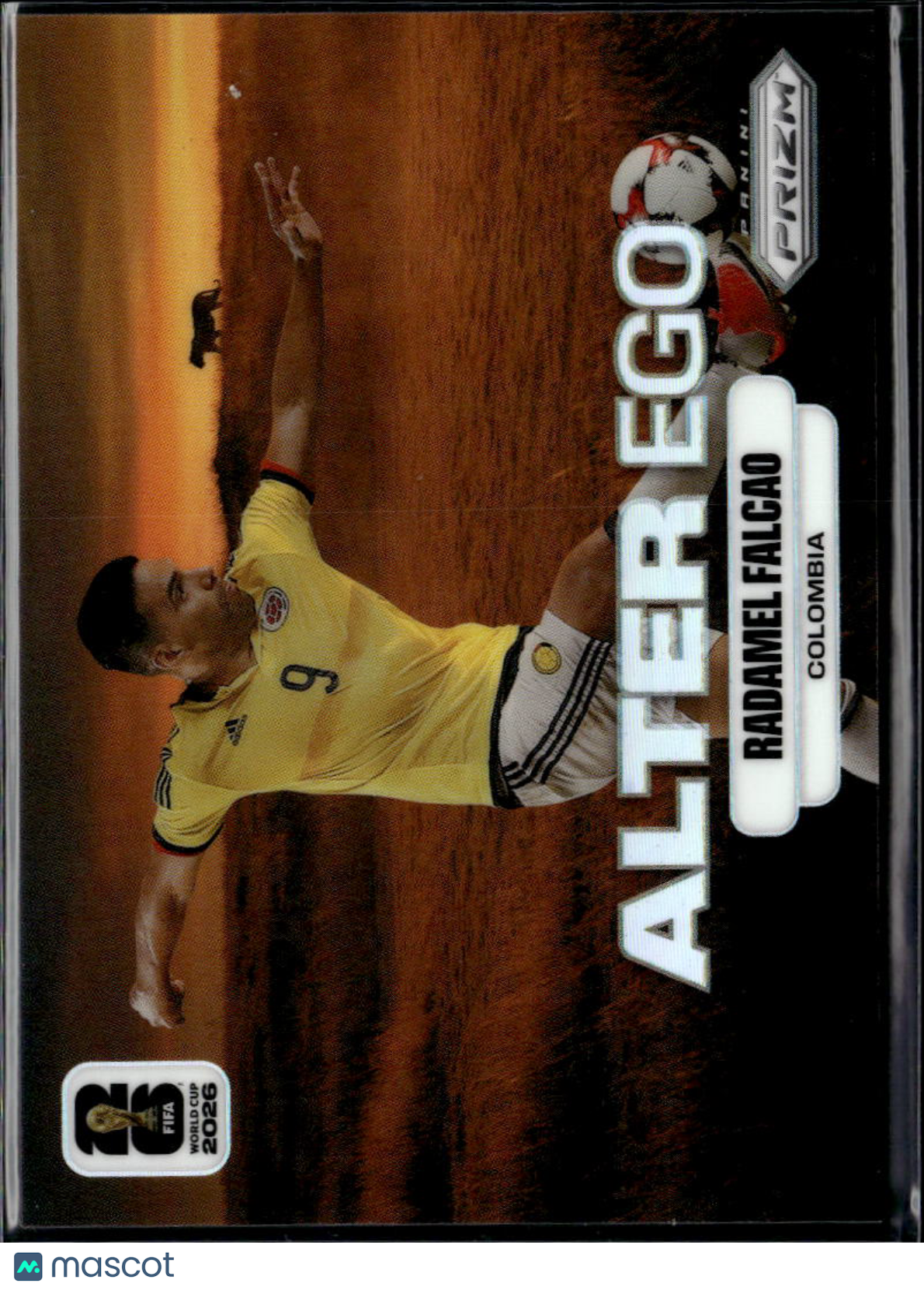 Radamel Falcao 2026 Prizm Alter Ego CASE HIT SSP Colombia