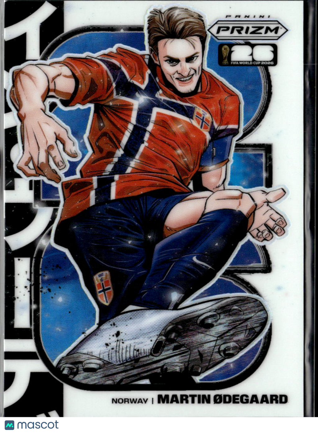 Martin Odegaard 2026 Prizm FIFA World Cup Manga SSP CASE HIT Norway