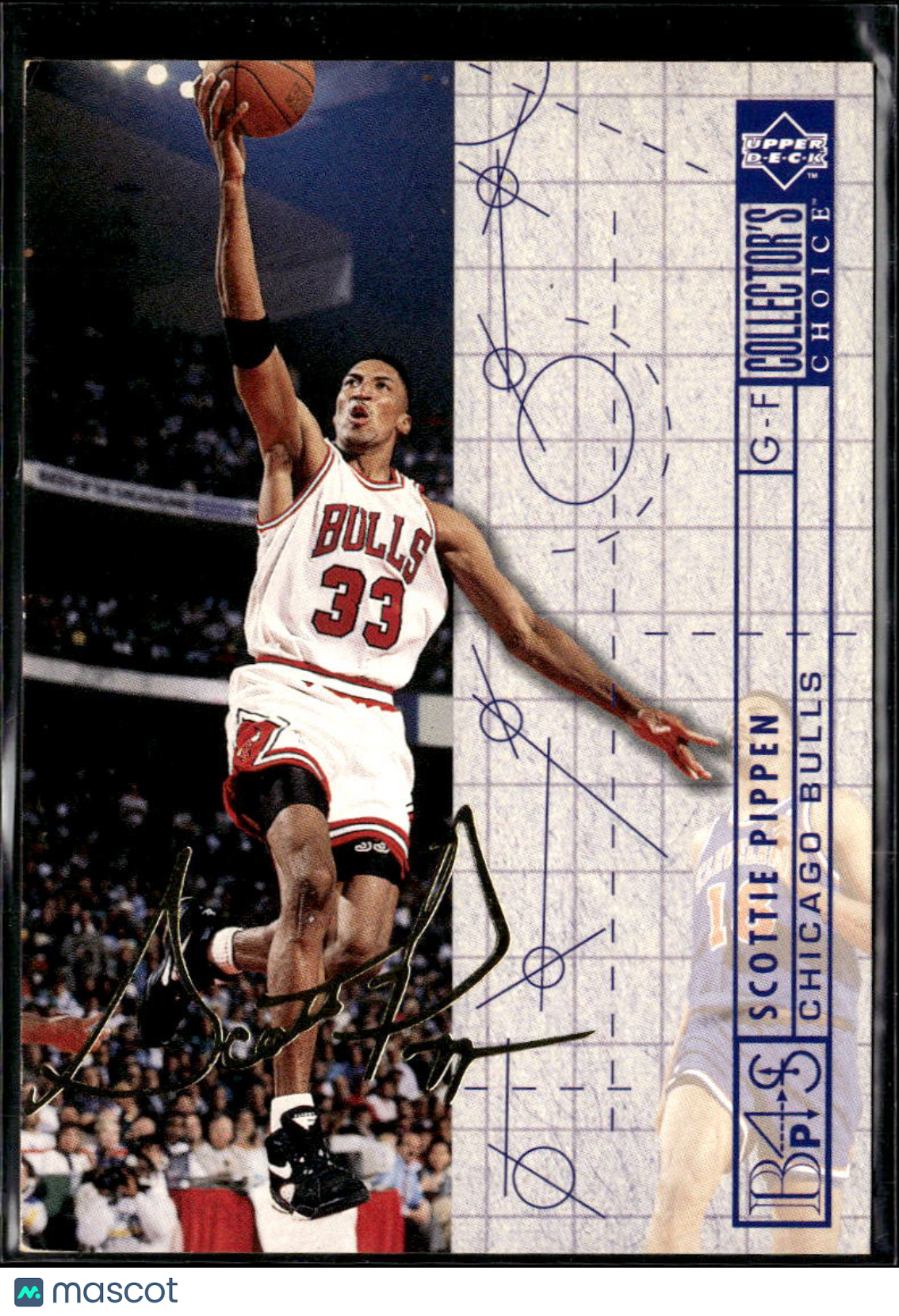 Scottie Pippen 1994 Upper Deck Collector's Choice GOLD Script Chicago Bulls