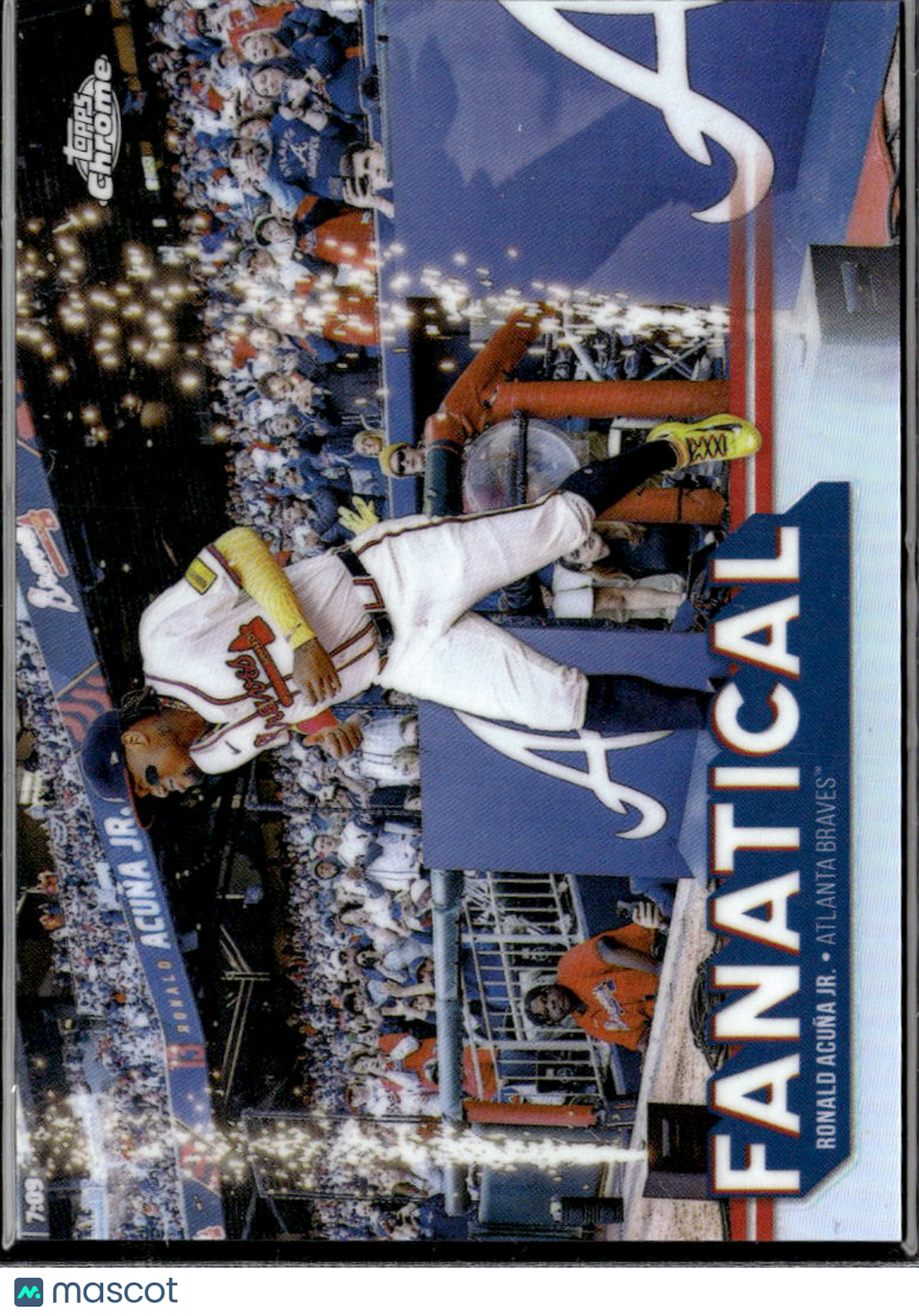 Ronald Acuña Jr. 2025 Topps Chrome Fanatical SSP CASE HIT Atlanta Braves