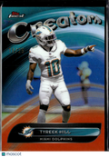 Tyreek Hill 2025 Topps Finest Creators Orange Refractor 18/25 Miami Dolphins