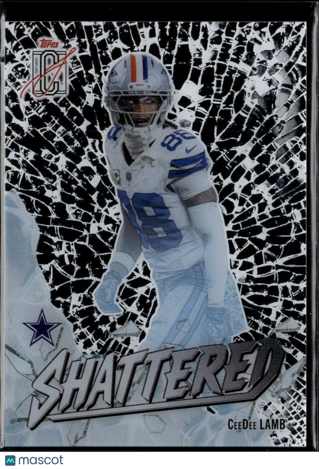 CeeDee Lamb 2025 Topps Composite Shattered SSP Dallas Cowboys