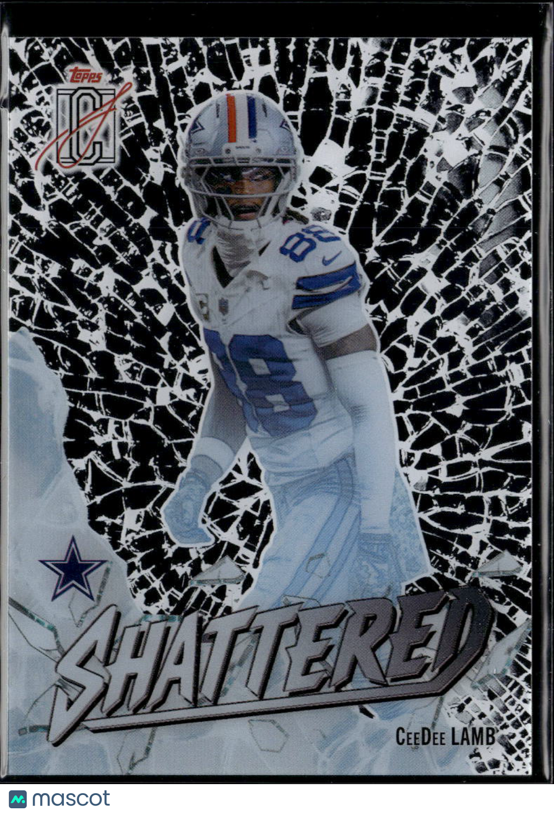 CeeDee Lamb 2025 Topps Composite Shattered SSP Dallas Cowboys