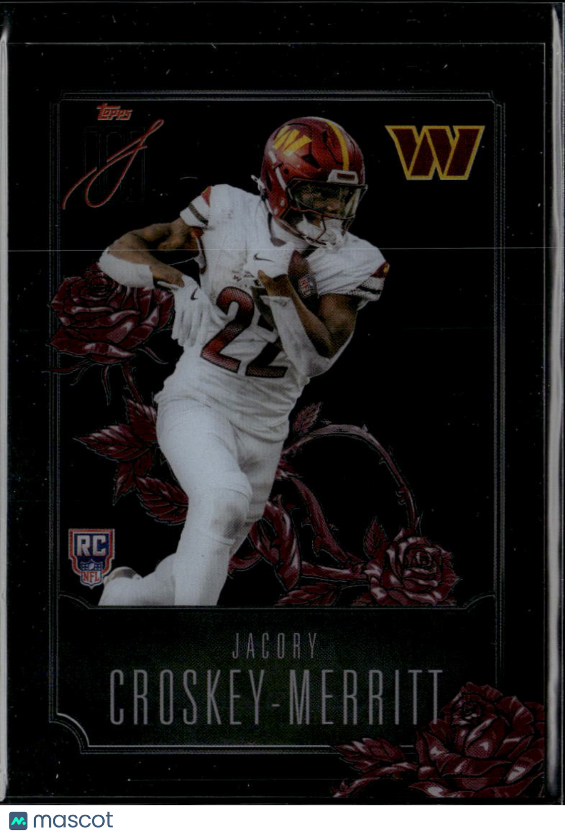 Jacory Croskey-Merritt 2025 Topps Signature Class RC Washington Commanders