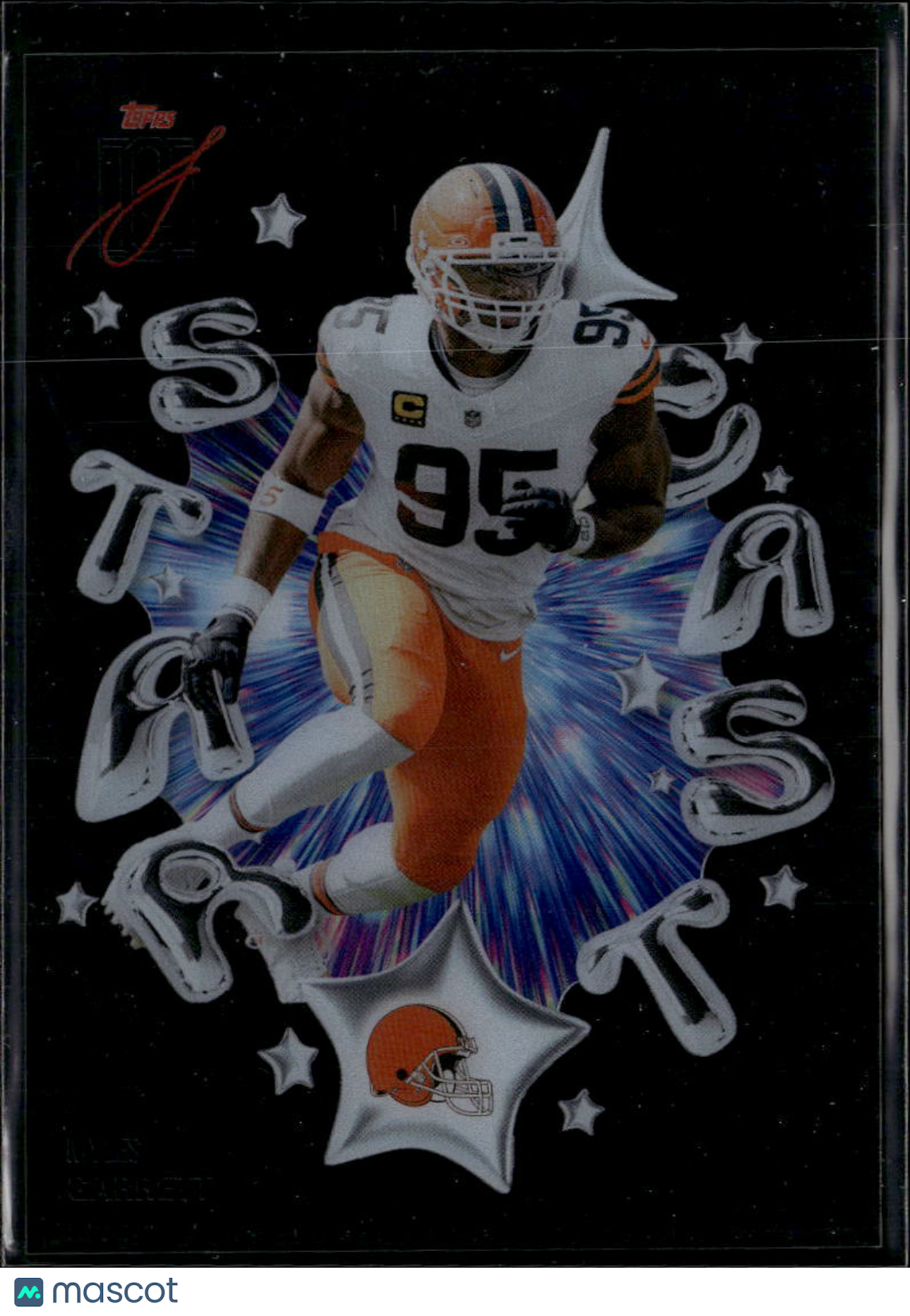Myles Garrett 2025 Topps Signature Class Star Cast SSP Cleveland Browns