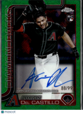 Adrian Del Castillo 2025 Topps Chrome Auto Autograph RC 88/99 Diamondbacks