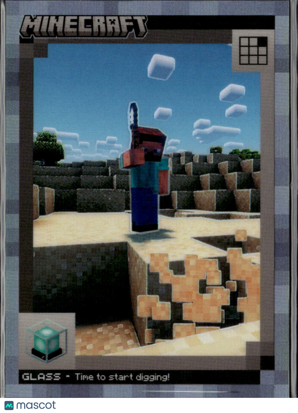 Glass 2024 Panini Minecraft Prizm Crafting Chronicles 037/149 #75