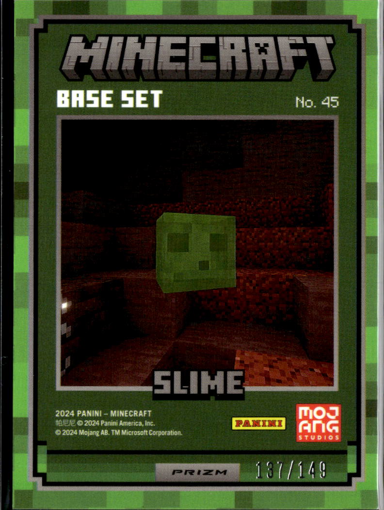 2024 Panini Minecraft Prizm 137/149 #45