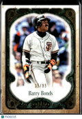 Barry Bonds 2026 Topps Tier One GOLD 35/99 San Francisco Giants