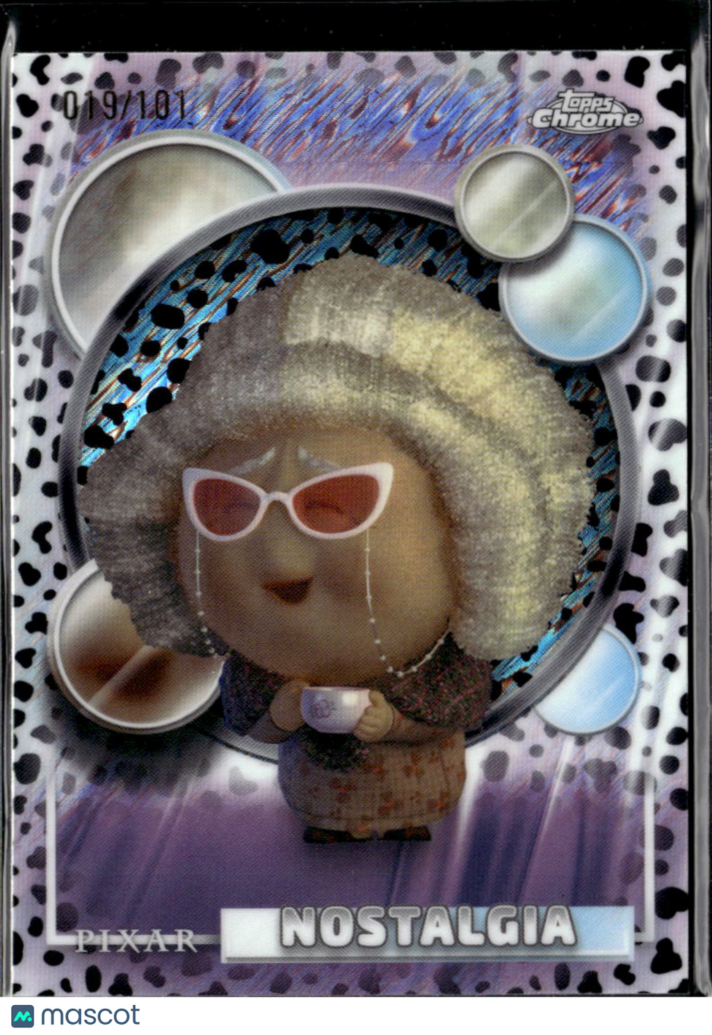 Nostalgia 2026 Topps Chrome Disney Dalmation Shimmer 19/101 #178