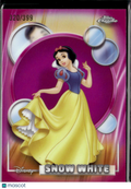 Snow White 2026 Topps Chrome Disney Pink Refractor 320/399 #1