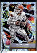 Dillon Gabriel 2025 Topps Chrome Cosmic Nucleus Refractor SSP RC Browns