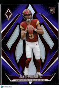 Jayden Daniels 2024 Phoenix RC Purple Fade Washington Commanders